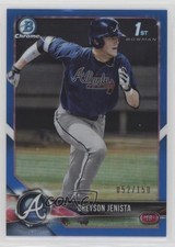 2018 Bowman Draft Chrome Blue Refractor 52/150 Greyson Jenista #BDC-31 3b3