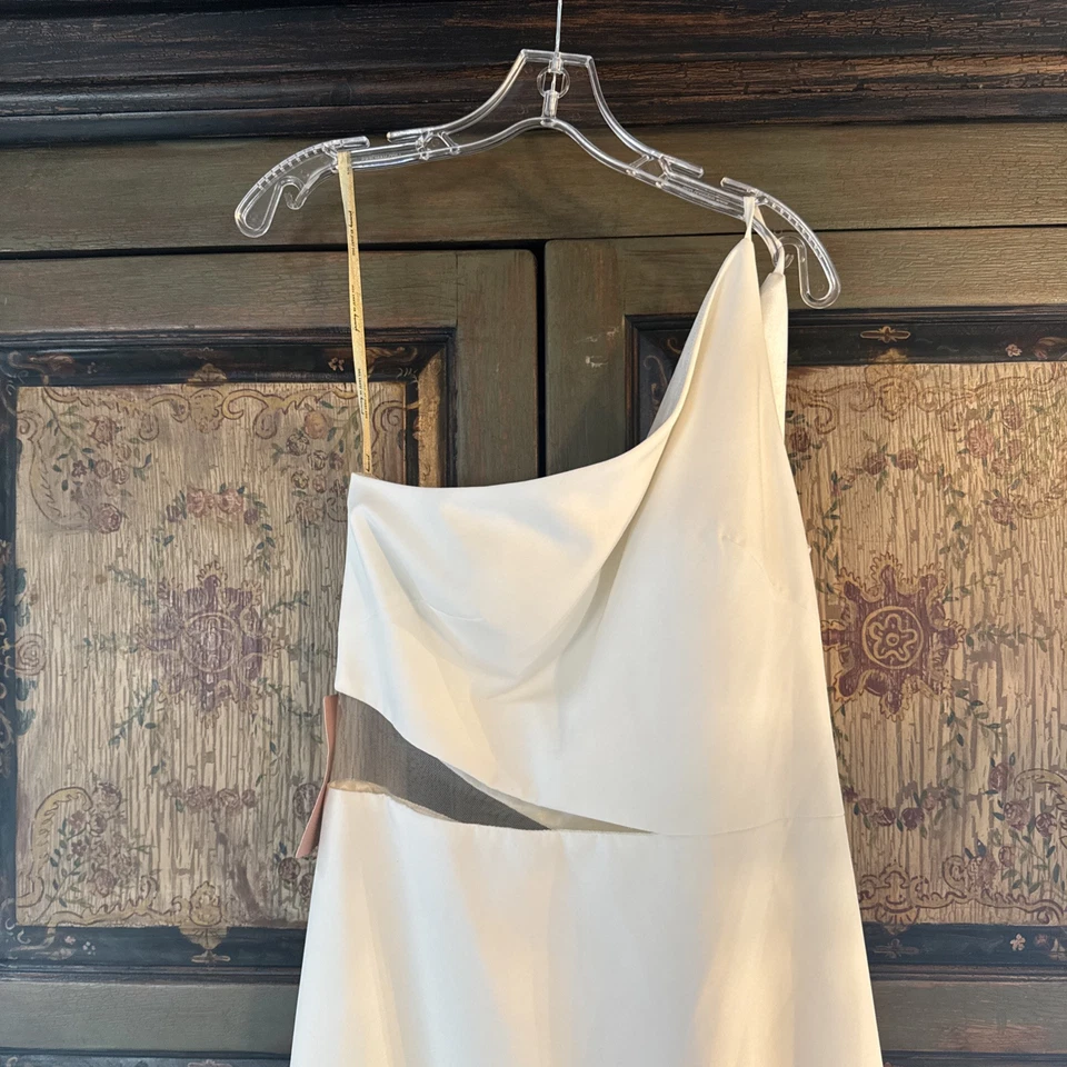 Vestido de novia Anthropology by Jenny Yoo Blanca/Marfil Talla 12 ¡Nuevo con etiquetas nunca usado! Foto 3 de 4