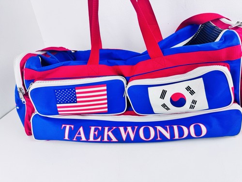 29"x12" ATA Black Belt Academy Taekwondo Large Duffle Sparring Martial Gear Bag