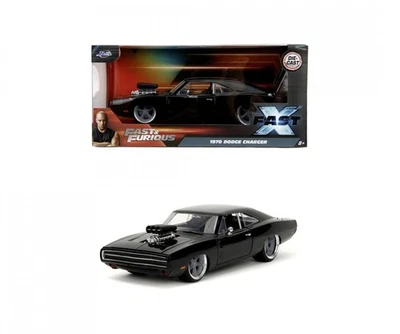 Jada Dodge Charger R/T 1970 – Fast X Modellauto 1:24 Schwarz - Bild 1 von 4