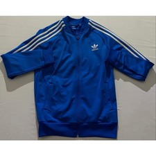 Adidas Originals Superstar Track Jacket &mdash; Youth L (fits Adult S/M) &mdash; Royal Blue