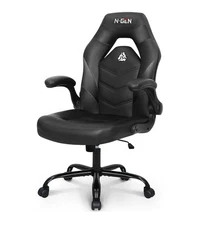 N-GEN GAMING Gaming Chair with Footrest Lumbar Support Brand New