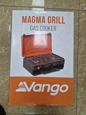 Vango Magma Grillkocher Doppelbrenner Gas Campingkocher mit Grill