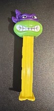 Pez Teenage Mutant Ninja Turtles- Donatello/ Angry/Yellow Stem/ China/ Loose