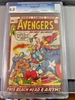 Avengers #93 CGC 8.0 White Pages Neal Adams cover Vintage Marvel comics 1971.
