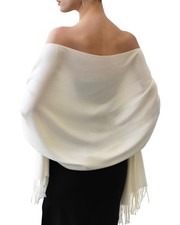 Women's Cashmere Feel Shawl Wrap Soft Blanket Scarf for Weddings