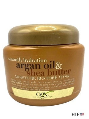 OGX smooth hydration argan oil & Shea butter moisture restore Mask. 8 oz.