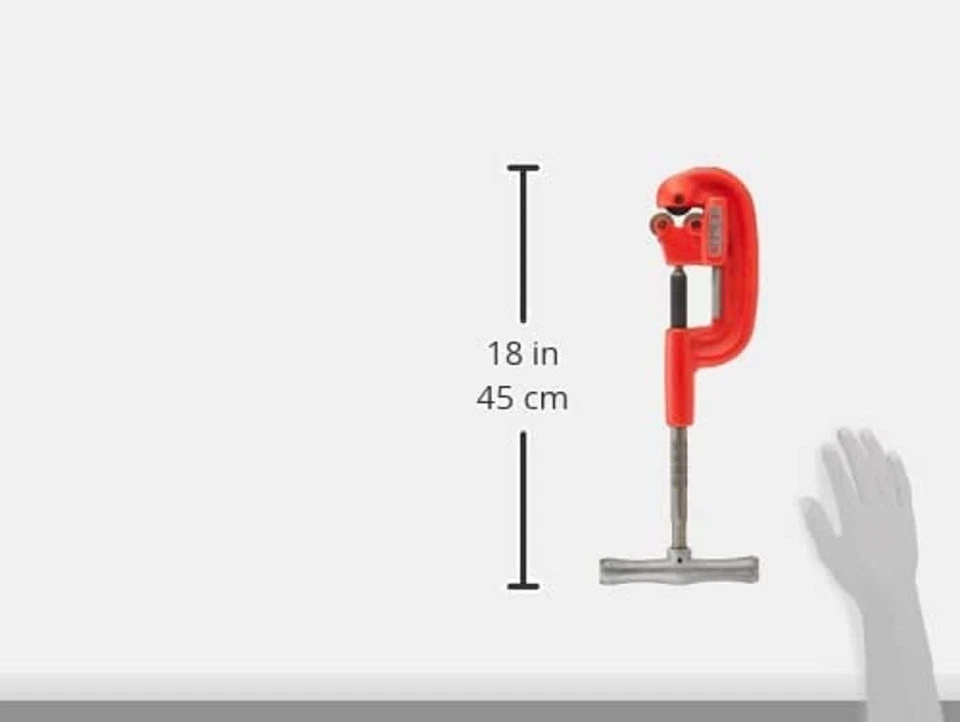 RIDGID 2-A Heavy-Duty Pipe Cutter, Ergonomic Handle & Lifetime  Included - Image 4 of 4