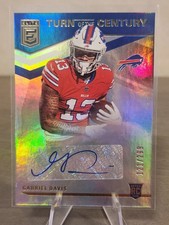 GABRIEL DAVIS - RC AUTO /299 - 2020 Panini Elite Turn of the Century #TOC-GD