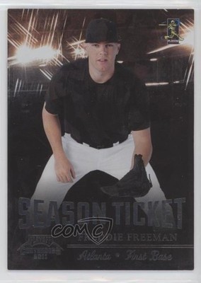 2011 Playoff Contenders Crystal Collection 243/299 Freddie Freeman Rookie RC 1b3