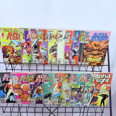 Alpha Flight 1-18 Lot 1st Puck Marina Omega Flight Master Of The World