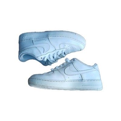 Nike Air Force 1 Low LE Triple White GS Youth 7Y DH2920-111 Clean Sneakers