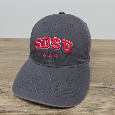 San Diego State Univeristy Hat SDSU Dad Gray Adjustable OSFA Unstructured Cap
