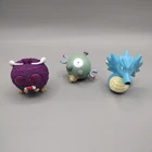 Vintage 1999 Burger King Nintendo Pokemon Venonat Seadra Toy Spinner Lot Of 3