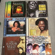 Reggae Dancehall CD x 6 Bob Marley / Dennis Brown / Tarrus Riley / Junior Kelly