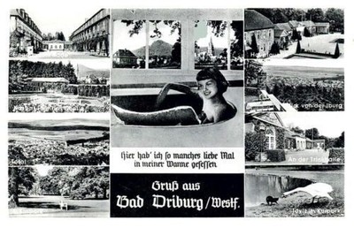 Ansichtskarte Driburg Westfalen  (b0107)