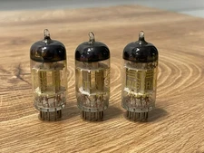 ONE TUNGSRAM ECC83 / 12AX7 SILVER PLATE DOUBLE TRIODES VACUUM AUDIO RADIO TUBE