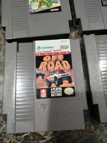 Lote de 8 juegos Nintendo NES TMNT Operation Wolf X-Men Off Road Batman Rambo y m&aacute;s