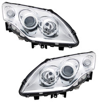Scheinwerfer Set FüR Renault Laguna 3 III BT KT H7 / H7 Halogen LWR