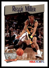 Reggie Miller 1991-92 Hoops #469 Pacers NBA READ FREE SHIPPING AutographDen