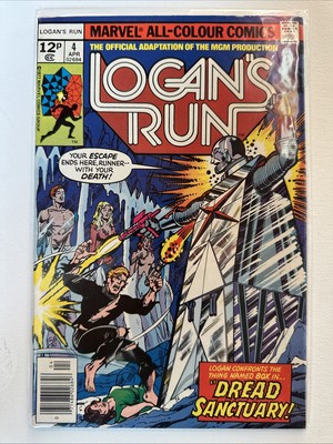 Logan s Run #4 (Vol.1) Marvel US Comics 1977
