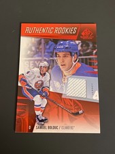 2023-24 UD SP Game Used Samuel Bolduc Authentic Rookies Jersey NY Islanders