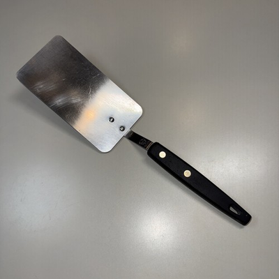 #ad #ad EKCO Forge Solid Spatula Turner Flipper Stainless Steel Made In USA Flexible VTG $32.99