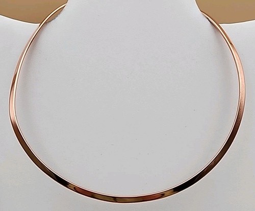 BARSE  Signed Copper Collar Choker Necklace
