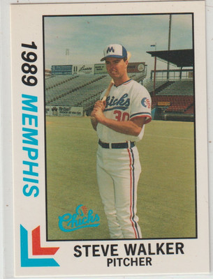 1989 Best Cards Memphis Chicks #23 Steve Walker