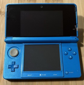 Nintendo 3DS LIGHT BLUE Handheld System Tested!!!