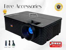 ViewSonic PJD6544w DLP Projector 3500 Lumens PC 3D Ready WXGA 16W Speakers w/Kit