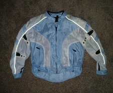 Women's Cortech LRX Air Lined  & Padded Motorcycle Jacket! Sz 10-12 Medium! 