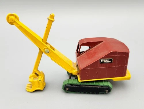 Lesney Matchbox Major Pack No. 4 Ruston Bucyrus Excavator Original Excellent!