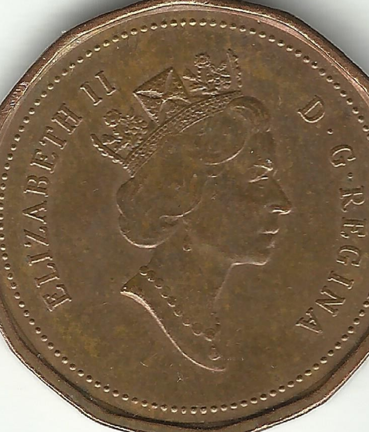 1993 Canada Penny 1 Cent Maple Leaf Queen Elizabeth II Canadian | eBay