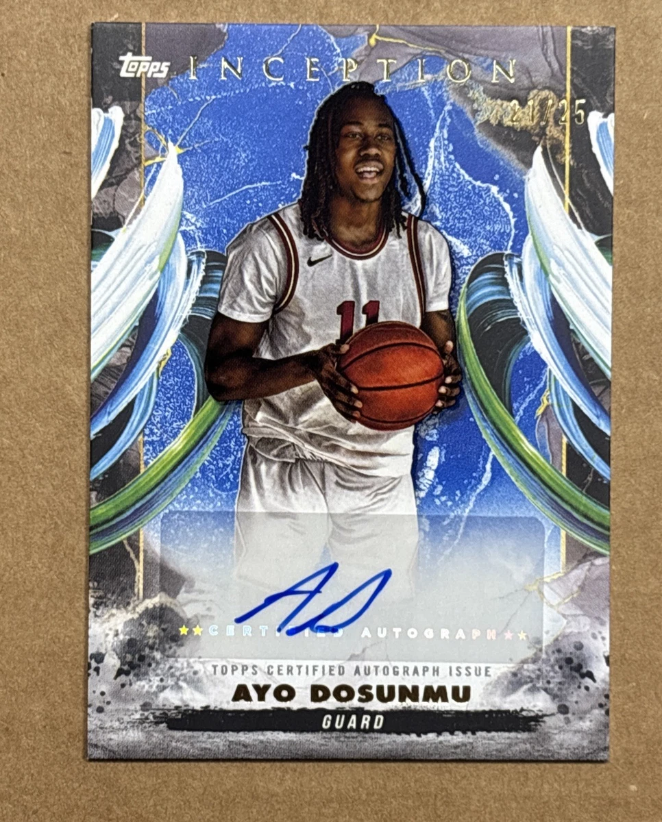 2024-25 Topps Inception - Ayo Dosunmu #AC-AD for sale | eBay