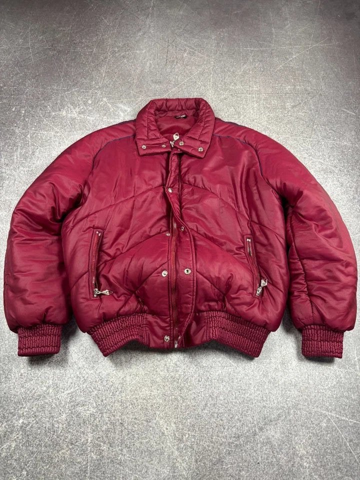 Vintage 80-90s Moncler Type Sexy Puffer Jacket Italy France - Image 2 of 4