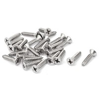 25 StüCk M5.5 X 25Mm Senkkopf Kreuzschlitz Selbstschneidend Senk-Blechschraube
