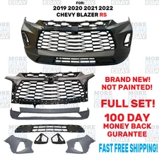 Front Bumper assembly Complete For 2019 2020 2021 2022 CHEVY BLAZER RS