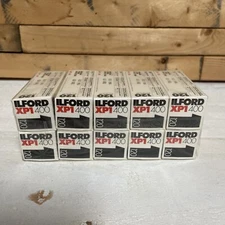 Ilford XP1 400 exposure Black & White Film Expires July 1986 FREE SHIPPING