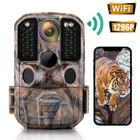 24MP Wildkamera WLAN Jagdkamera Nachtsicht Batterie WIFI mit Smartphone App