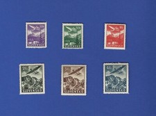 WKII Slowakei 1939 , Flugpostmarken ,  Nr. 48-53  ,   kompletter Satz    **  !!