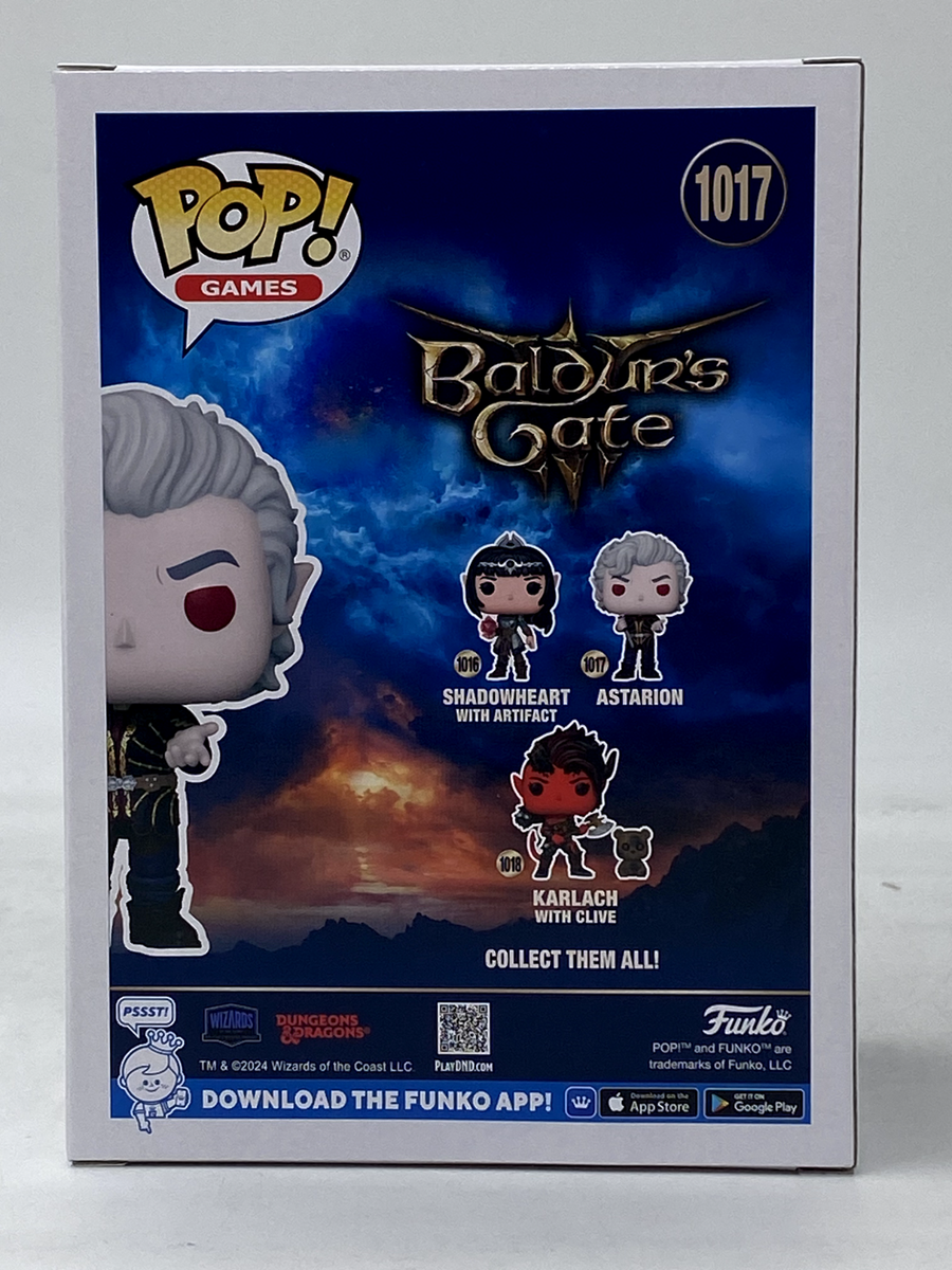 ゲームキャラクター funko pop Baldur's Gate3 Astarion figure Amazon.com: Funko Pop Games: Baldur's Gate - Astarion - 1/6 Odds