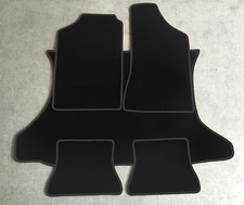 Fußmatten Kofferraummatte Set für VW Scirocco 1  1974-1980 schwarz 5teilig Neu