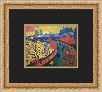 Andre Derain Charing Cross Bridge Custom Framed Print | eBay