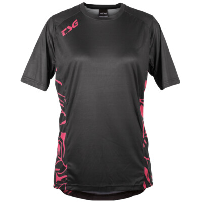 TSG  Floral Bike Jersey Women Dusty Cedar/Black Bike Trikot Fahrrad Downhill NEU