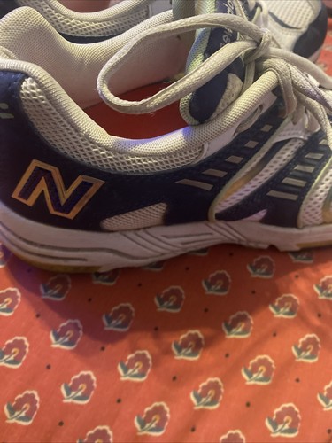 New Balance USA Mens 856 Rollbar White & Navy Casual Sneakers Size 9.5 XWIDE - Picture 3 of 12