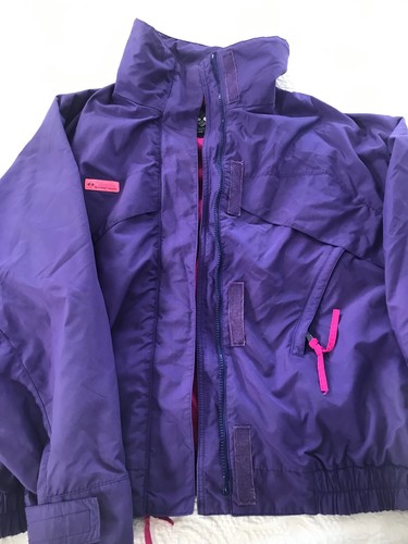 Columbia Sportswear Company Radial Sleeve Purple Windbreaker Jacket Women's XL - Picture 11 of 12