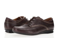 Taos 235688 Women's Brown Leather Oxford Shoes size 6-6.5 M EU37 