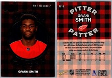 21-22 SKYBOX NHL METAL UNIVERSE PITTER PATTER - GIVANI SMITH #PP-9 RED WINGS