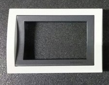 SIEMENS DELTA FUTURA PLACCA BIANCA IN METALLO 3 POSTI 5TG9020-1MN Mascherina